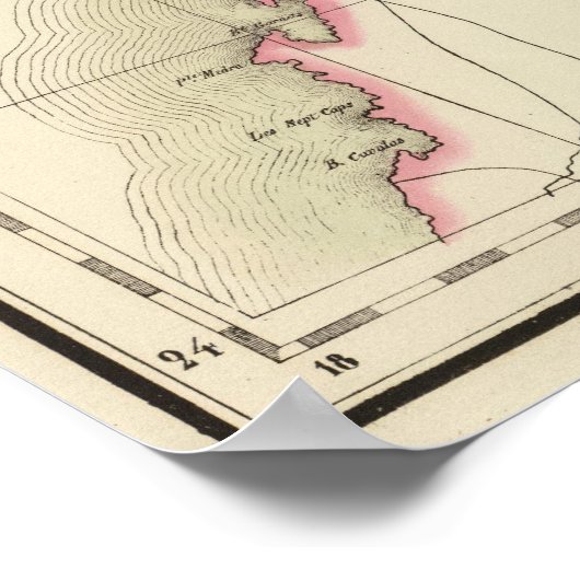 Sahara woestijn, Afrika 6 Poster (Hoek)