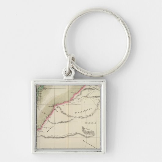 Sahara woestijn, Afrika 6 Sleutelhanger (Voorkant)