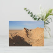 Sahara-woestijn, Tunesische kaart (Staand voorkant)