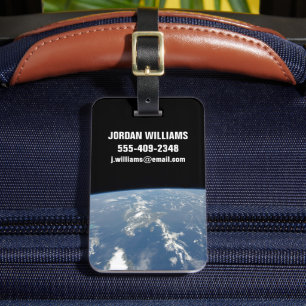 Saharaans stof waait westwaarts de Atlantische Oce Bagagelabel