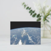 Saharaans stof waait westwaarts de Atlantische Oce Briefkaart (Staand voorkant)