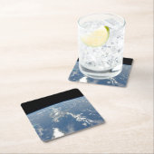 Saharaans stof waait westwaarts de Atlantische Oce Kartonnen Onderzetters (Insitu)