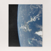 Saharaans stof waait westwaarts de Atlantische Oce Legpuzzel (Verticaal)