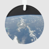 Saharaans stof waait westwaarts de Atlantische Oce Ornament (achterkant)