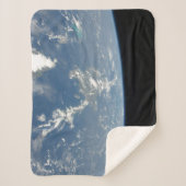 Saharaans stof waait westwaarts de Atlantische Oce Sherpa Deken (Voorkant)