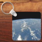 Saharaans stof waait westwaarts de Atlantische Oce Sleutelhanger (Voorkant)