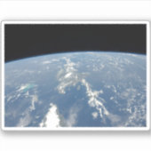 Saharaans stof waait westwaarts de Atlantische Oce Sticker (Voorkant)