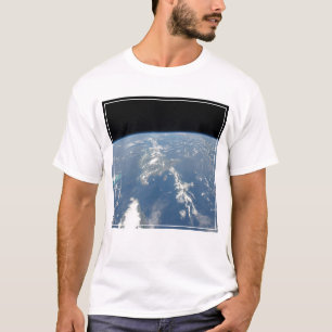 Saharaans stof waait westwaarts de Atlantische Oce T-shirt