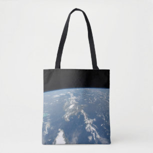 Saharaans stof waait westwaarts de Atlantische Oce Tote Bag