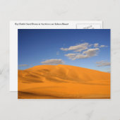 Saharaanse woestijn in Marokko-Briefkaart Briefkaart (Voorkant / Achterkant)