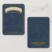 Saharachten Evening Sky Jewelry Display Contactkaartje (Voorkant / Achterkant)