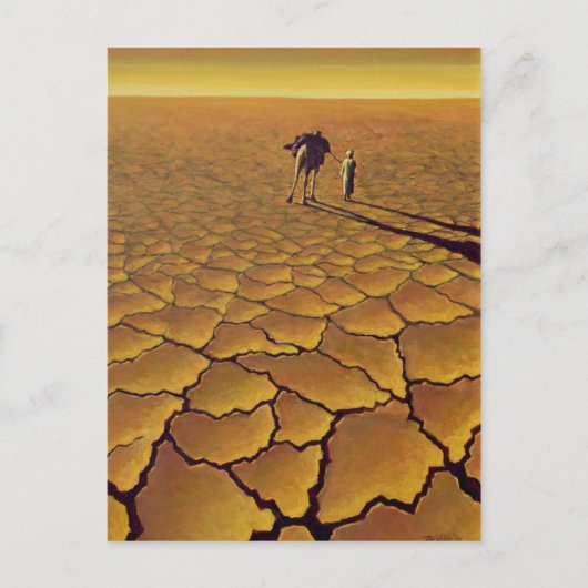 Saharan Journey 1995 Briefkaart (Voorkant)