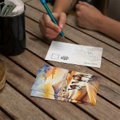 saharawoestijn-Waterverf Kaart