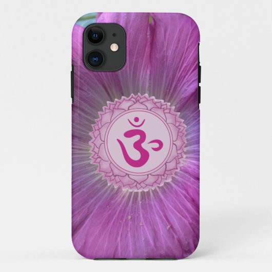 Sahasrara 7e chakra Telefoon SE + iPhone 5/5S Hoes (Achterkant)