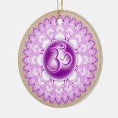 Sahasrara of Crown the 7th Chakra Keramisch Ornament (Links)