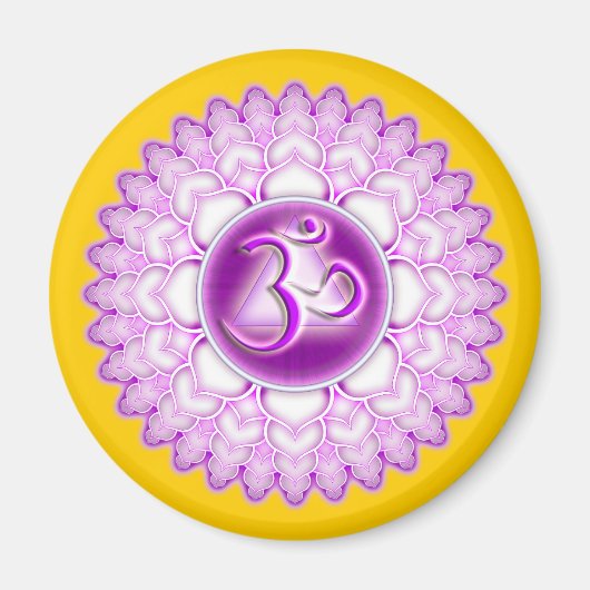 Sahasrara of Crown the 7th Chakra Magneet (Voorkant)