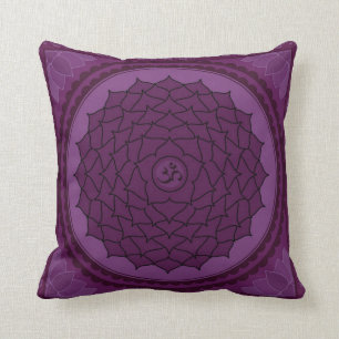 Sahasrara of kroonchakra Pillow Kussen