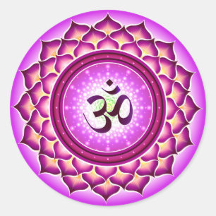 Sahasrara of kroonchakra Sticker