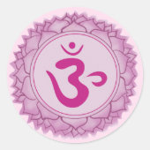 Sahasrara of kroonchakra Sticker (Voorkant)