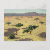 Sahelian Landscape Mali 1991 Briefkaart (Voorkant)