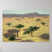 Sahelian Landscape Mali 1991 Poster (Voorkant)