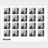 Sahira Vierkante Sticker (Vel)