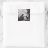 Sahira Vierkante Sticker (Tas)