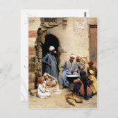 Sahleb-verkoper in het briefkaart van Caïro (Voorkant / Achterkant)