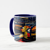 Sahlen racen in de nacht mok (Voorkant links)
