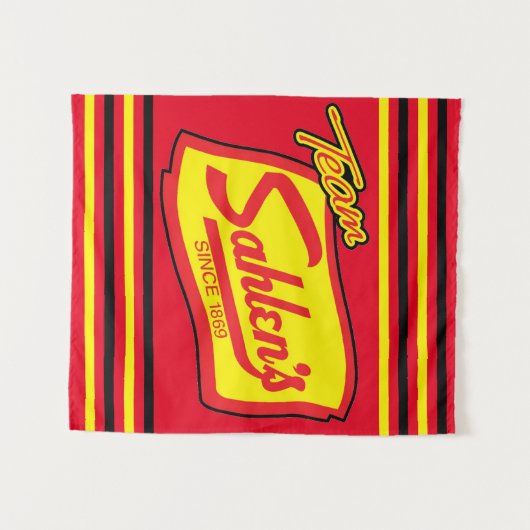 Sahlen wall tapestry  wandkleed (Voorkant (horizontaal))
