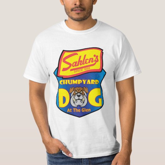 Sahlen's hobbytuin DOG bij het shirt Glen (Voorkant)