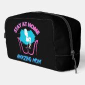 Sahm Verblijf Thuis Mam Roze & Blauw Dames Schoene Toilettasje (Rechterhoek)