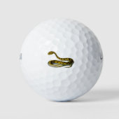 Sahraan hoorned Viper illustratie Golfballen (Voorkant)