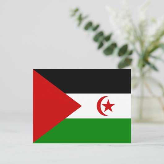 Sahrawi Arabische Democratische Republiek Briefkaart (Staand voorkant)