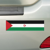 Sahrawi Arabische Democratische Republiek Bumpersticker (Op auto)