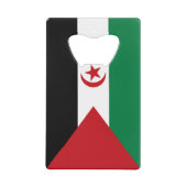 Sahrawi Arabische Democratische Republiek Creditkaart Flessenopener (Voorkant)