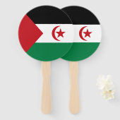 Sahrawi Arabische Democratische Republiek Handwaaier (Voorkant en achterkant)