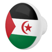 Sahrawi Arabische Democratische Republiek Keramische Knop (Rechts)