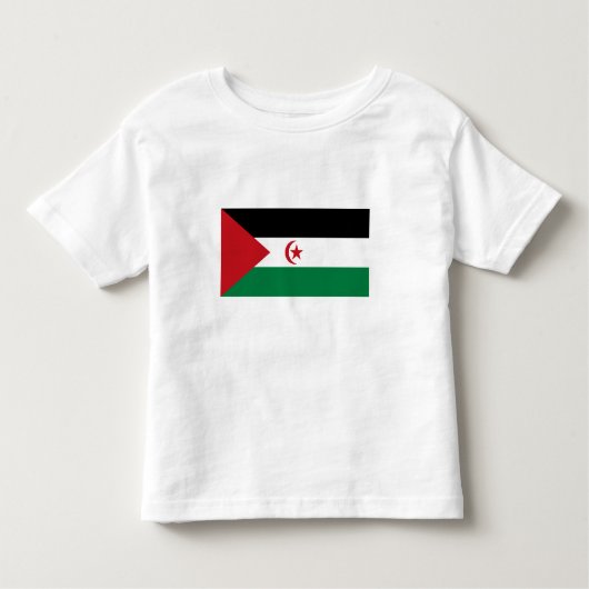 Sahrawi Arabische Democratische Republiek Kinder Shirts (Voorkant)