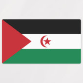 Sahrawi Arabische Democratische Republiek Labels (Design 1)