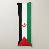 Sahrawi Arabische Democratische Republiek Lichaamskussen (Voorkant Verticaal)
