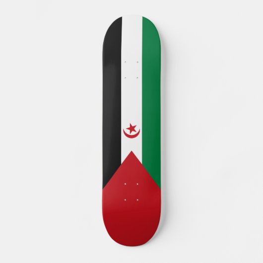 Sahrawi Arabische Democratische Republiek Persoonlijk Skateboard (Voorkant)