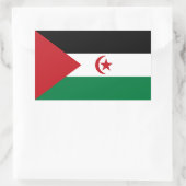 Sahrawi Arabische Democratische Republiek Rechthoekige Sticker (Tas)