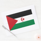 Sahrawi Arabische Democratische Republiek Rechthoekige Sticker (Envelop)