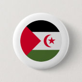 Sahrawi Arabische Democratische Republiek Ronde Button 5,7 Cm (Voorkant)
