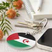 Sahrawi Arabische Democratische Republiek Sleutelhanger (Voorkant Rechts)