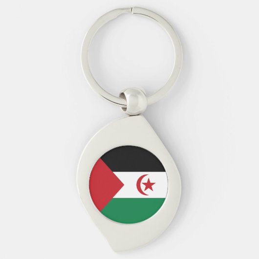 Sahrawi Arabische Democratische Republiek Sleutelhanger (Voorkant)