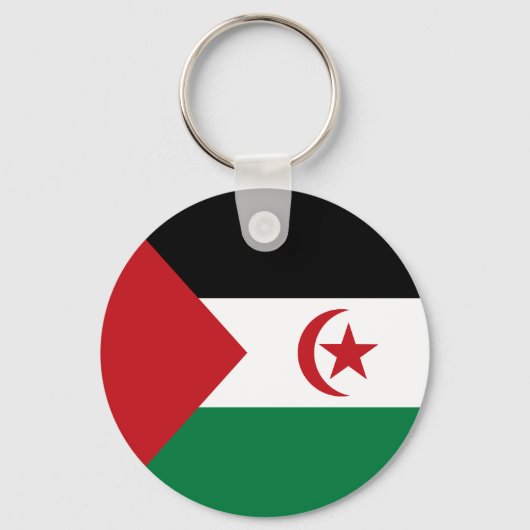 Sahrawi Arabische Democratische Republiek Sleutelhanger (Voorkant)