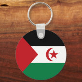 Sahrawi Arabische Democratische Republiek Sleutelhanger (Voorkant)