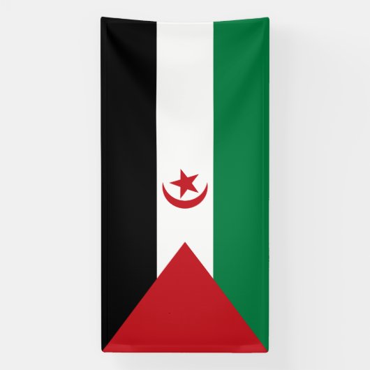 Sahrawi Arabische Democratische Republiek Spandoek (Verticaal)
